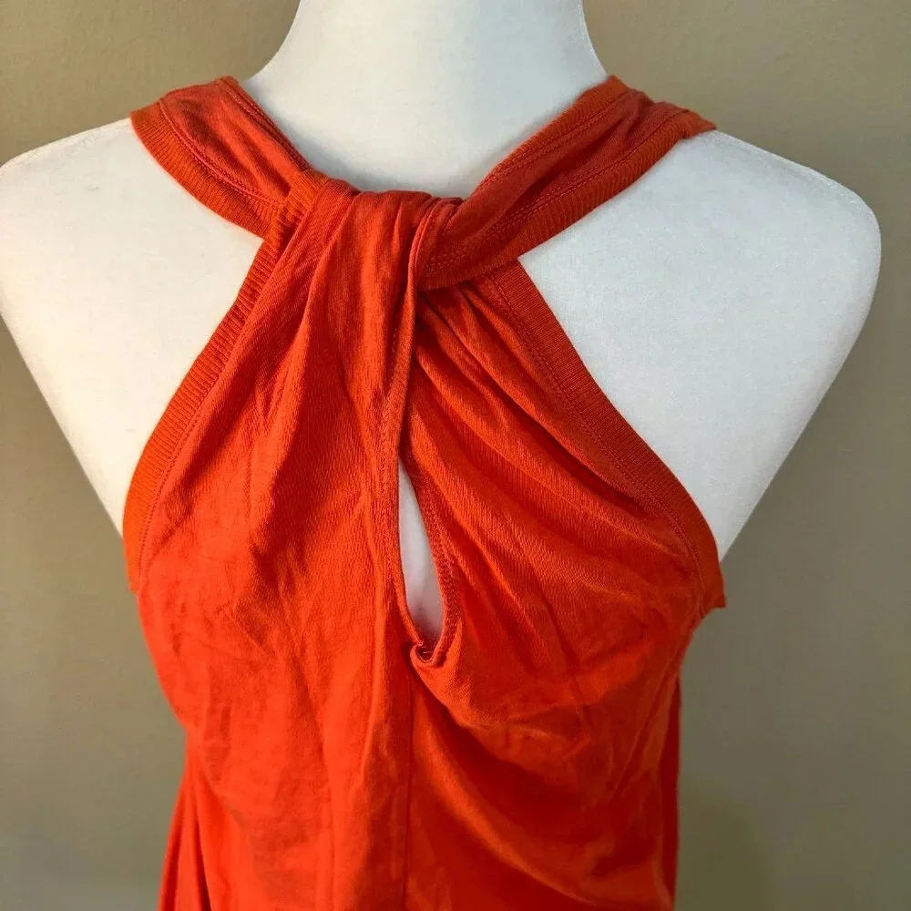ANTHROPOLOGIE Keyhole Back Halter Tank Top - small - Picture 6 of 10